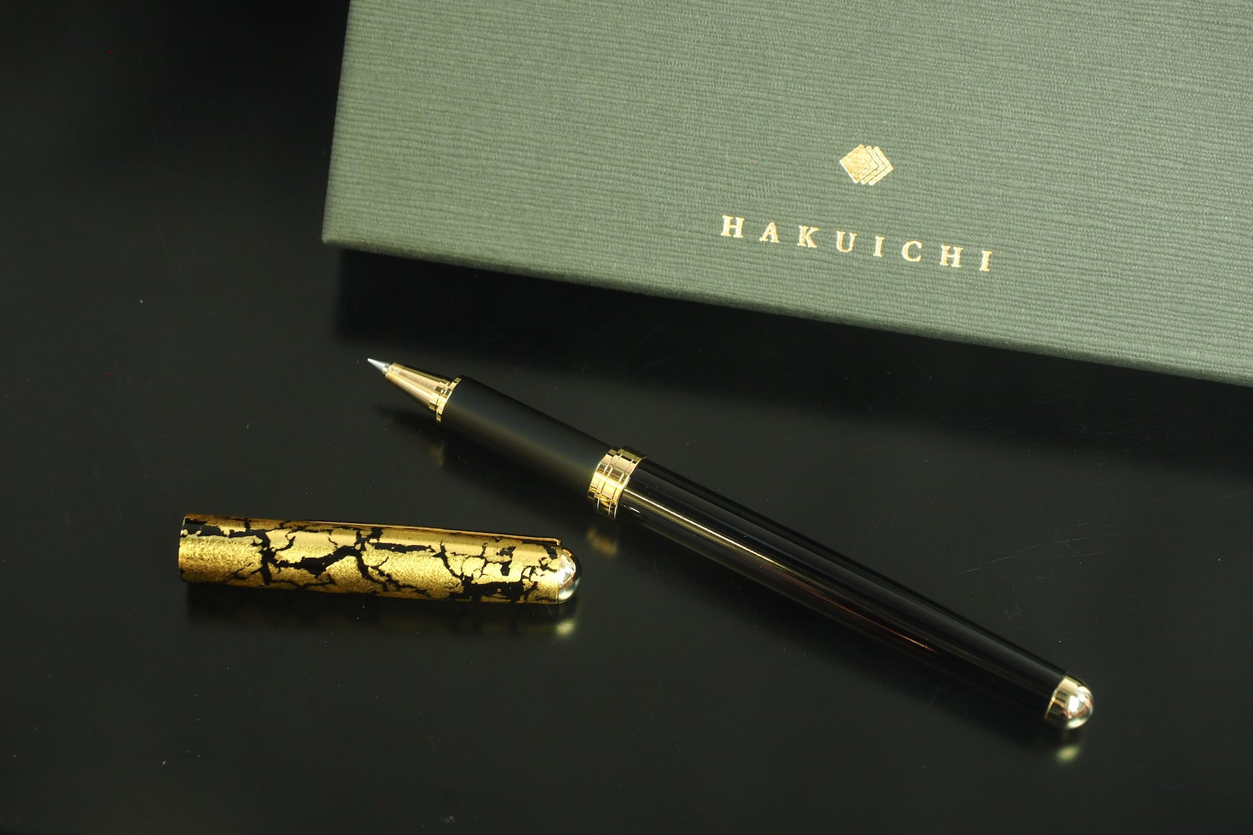 The joy of writing with a comfortable Ballpoint pen.