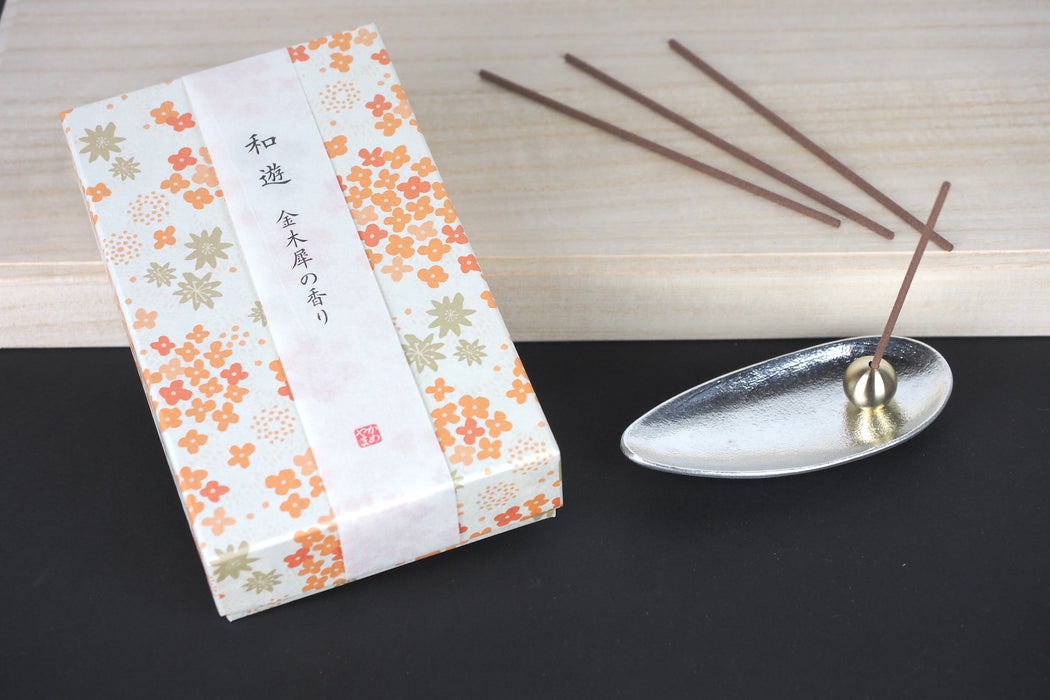 Incense Sticks Box - "Kinmokusei" Fragrant Olive Scent