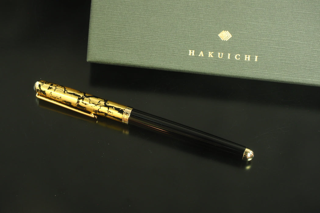 Hakuichi Gold Leaf Brass Ballpoint Pen – OMG Japan